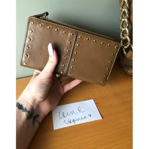 Michael Kors Astor Wallet in Dark Dune